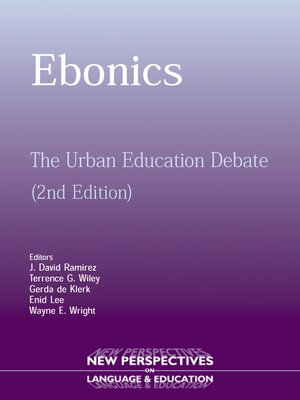 cover image of Ebonics